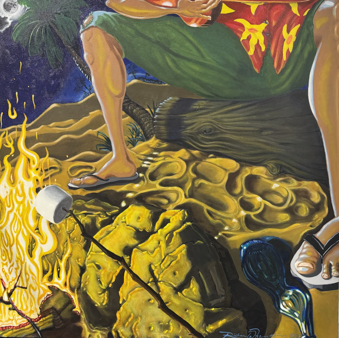Campfire Songs — Acrylic on Canvas