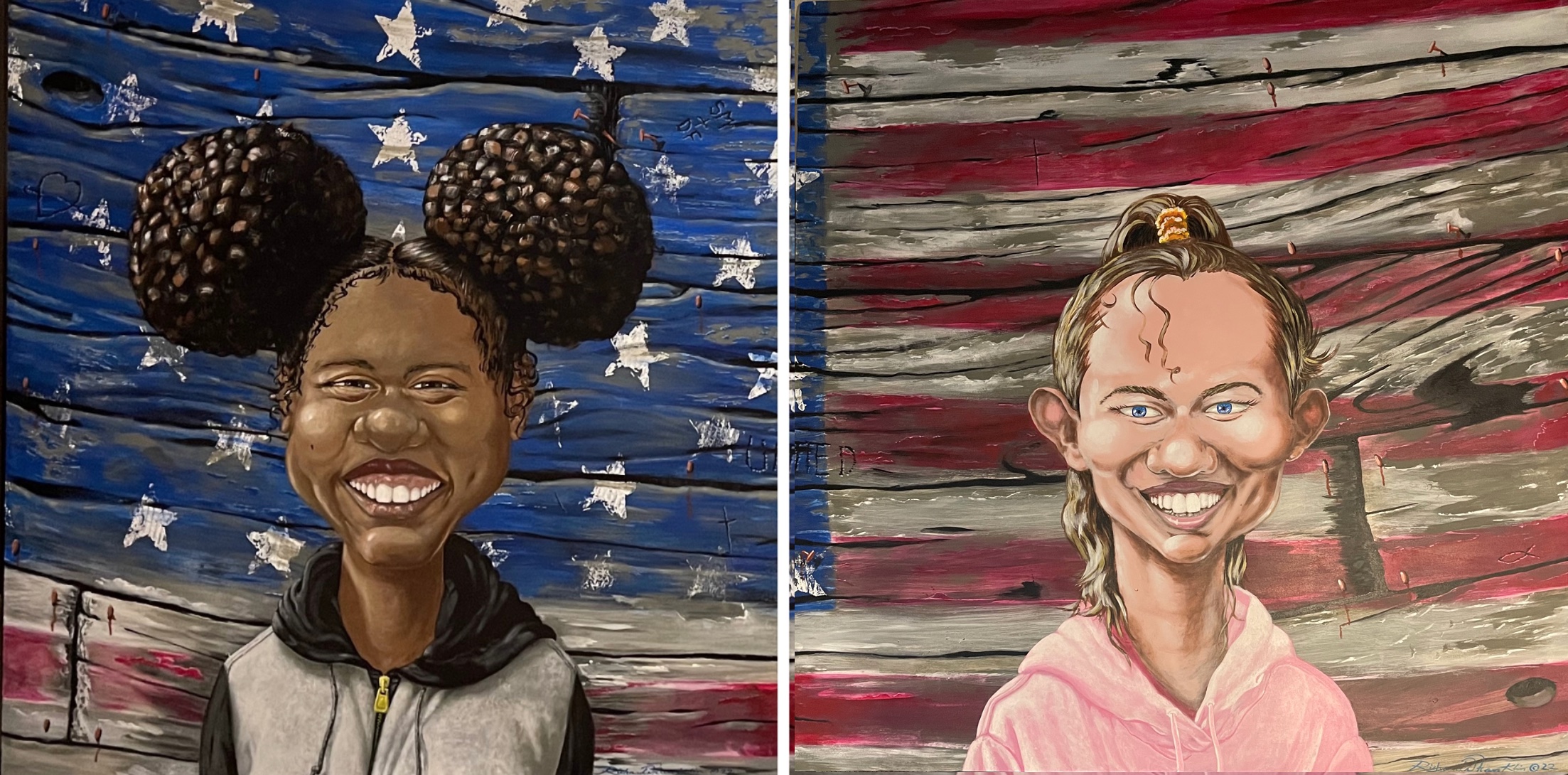 United (Diptych) — Signed Print — Print on fine-art paper
