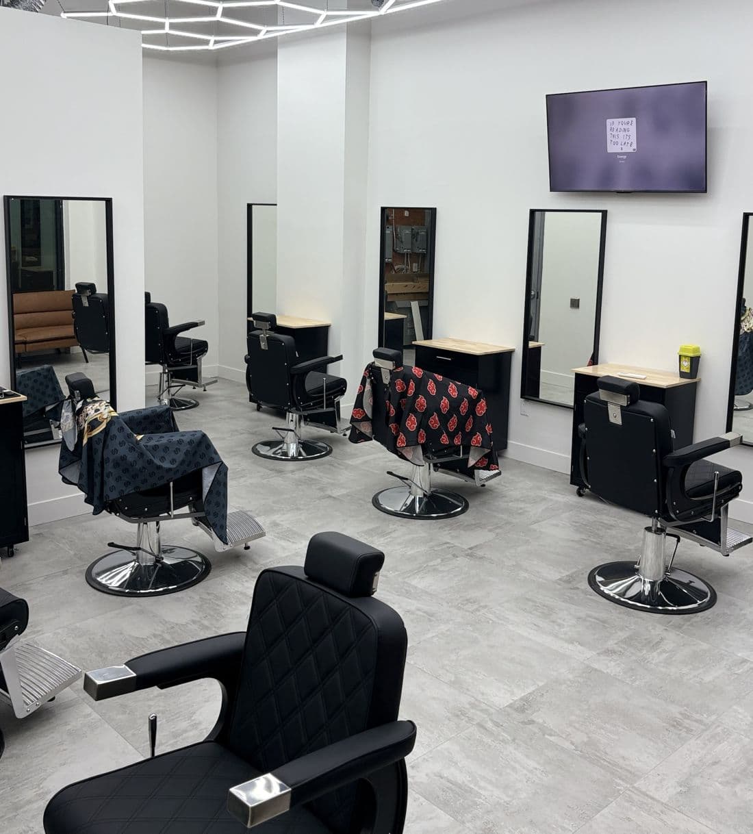 Inside The Cut Barber Lounge, Scarborough