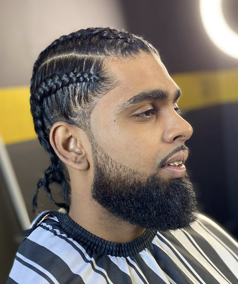 Clean textured crop with crisp lineup at The Cut Barber Lounge, Scarborough