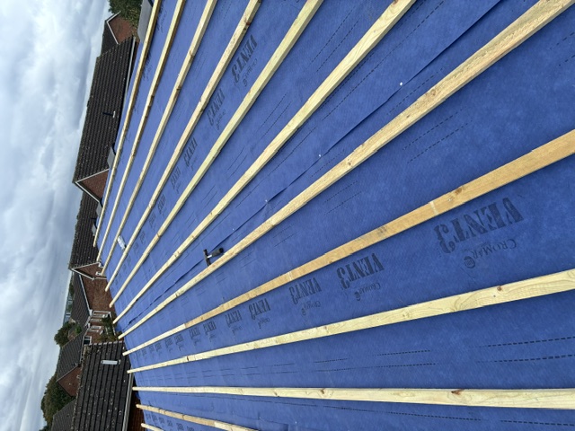 A full roof replacement giving the property a fresh, sound new covering.