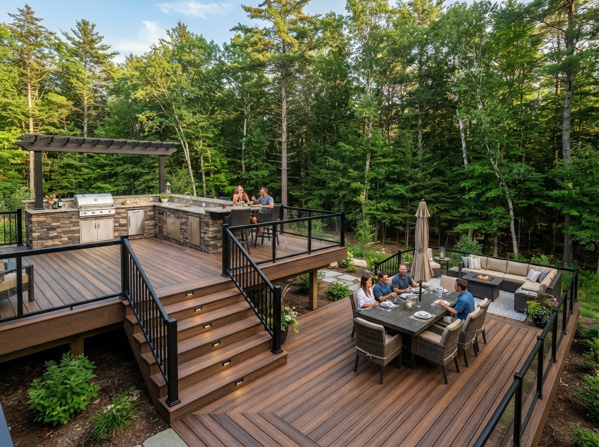 Multi-Level & Wraparound Decks