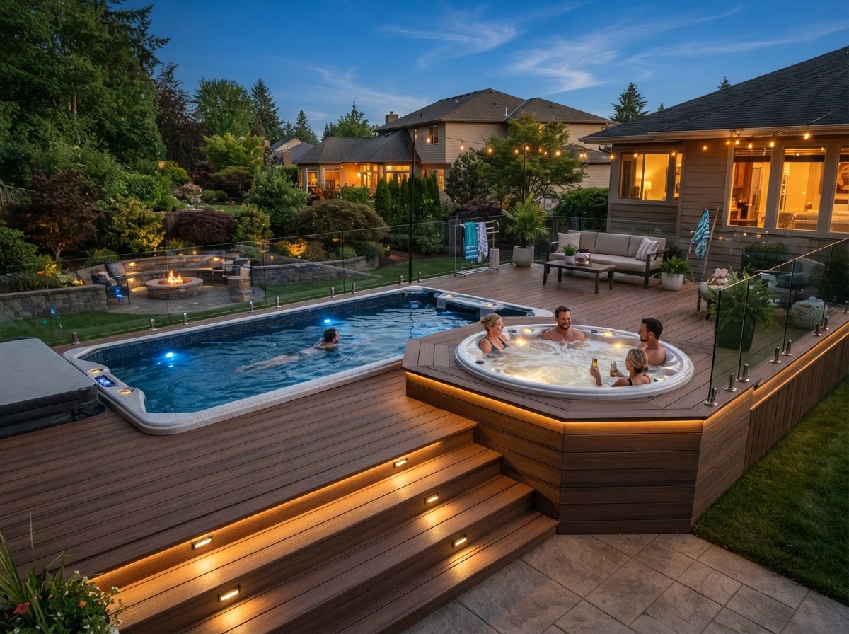 Swim Spa & Pool Decks