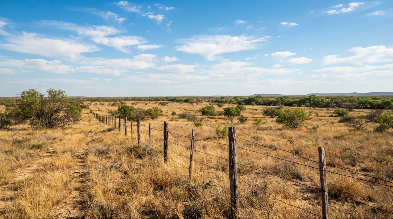 El Indio, Texas landscape — local solar installation area