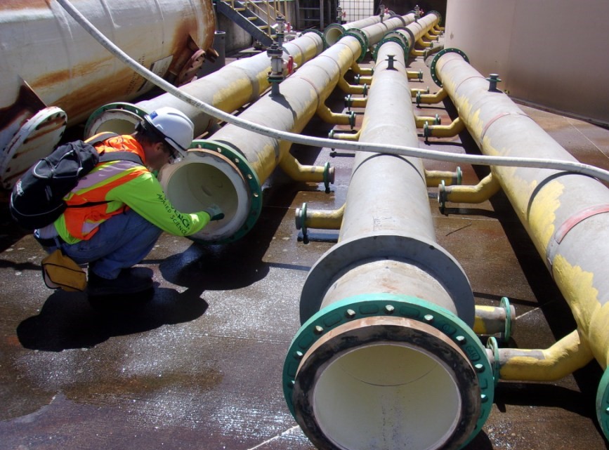 FRP equipment inspection