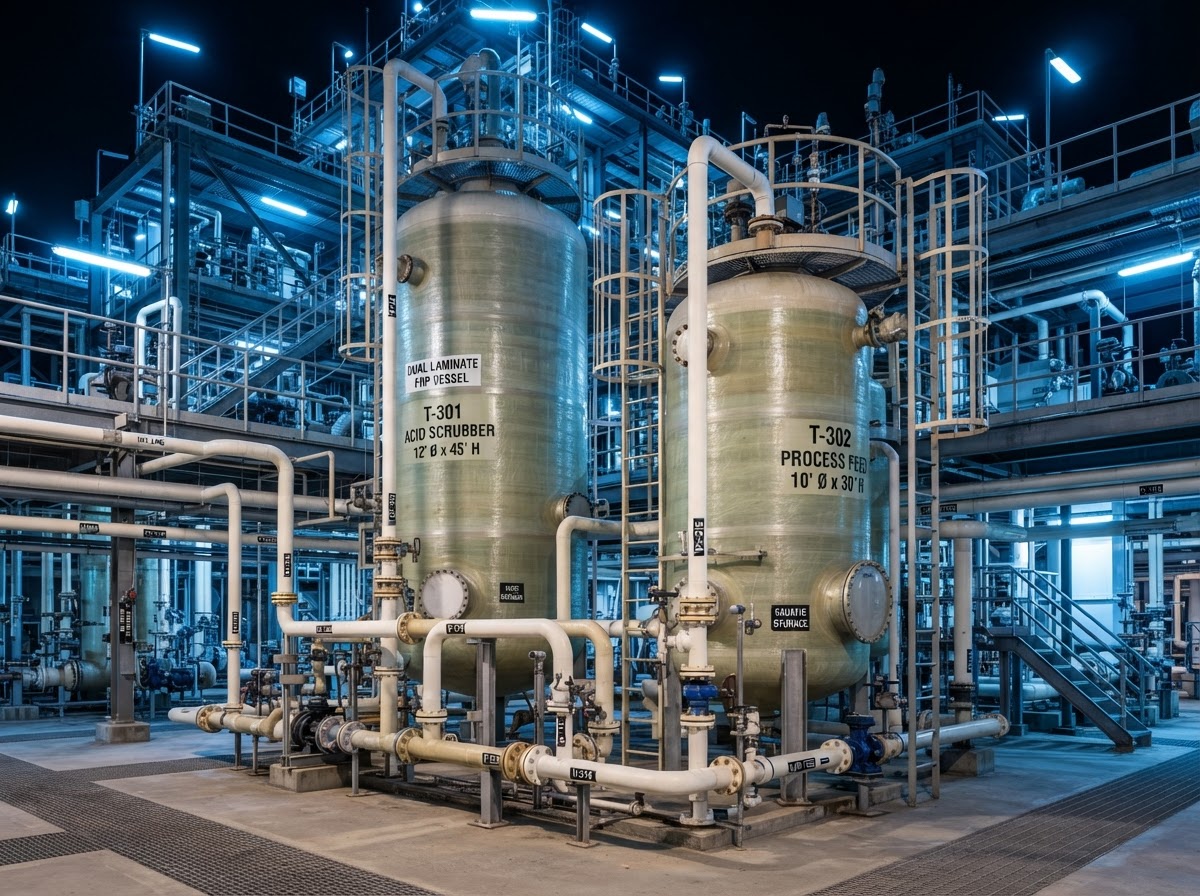 FRP Chemical Vessels