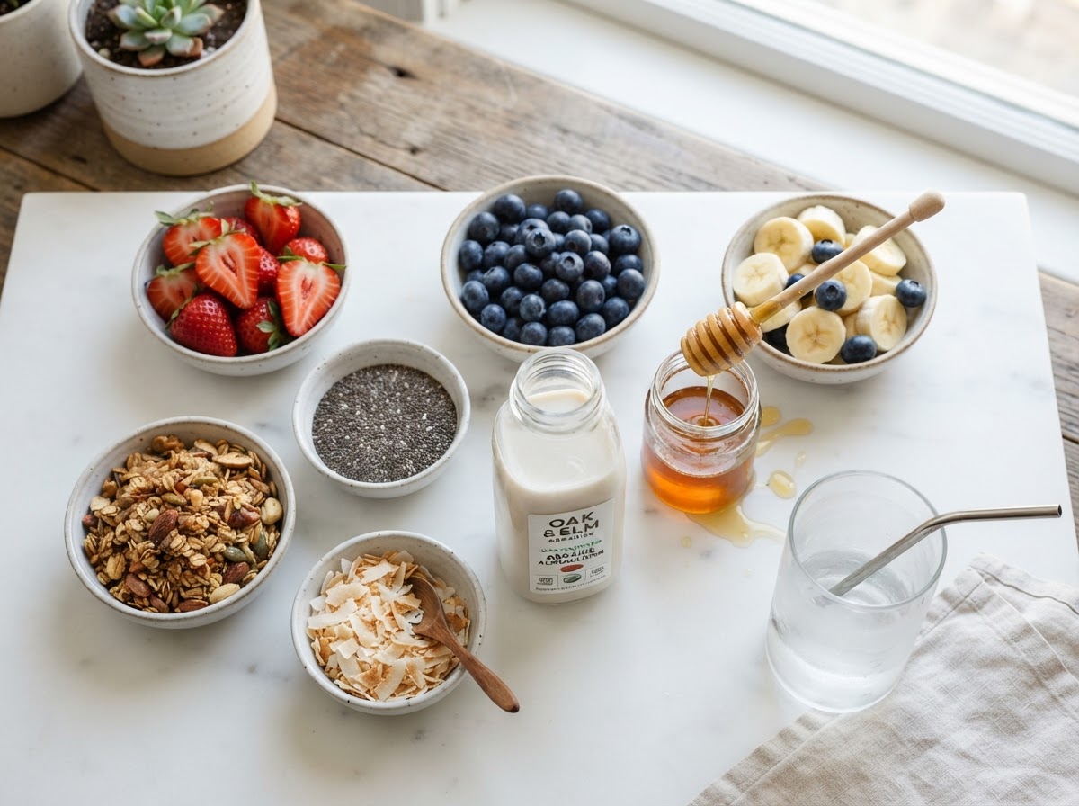 Build your own smoothie ingredients