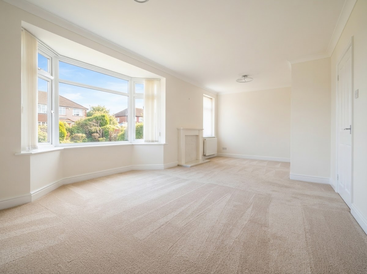 Spotless cleared Staffordshire property interior
