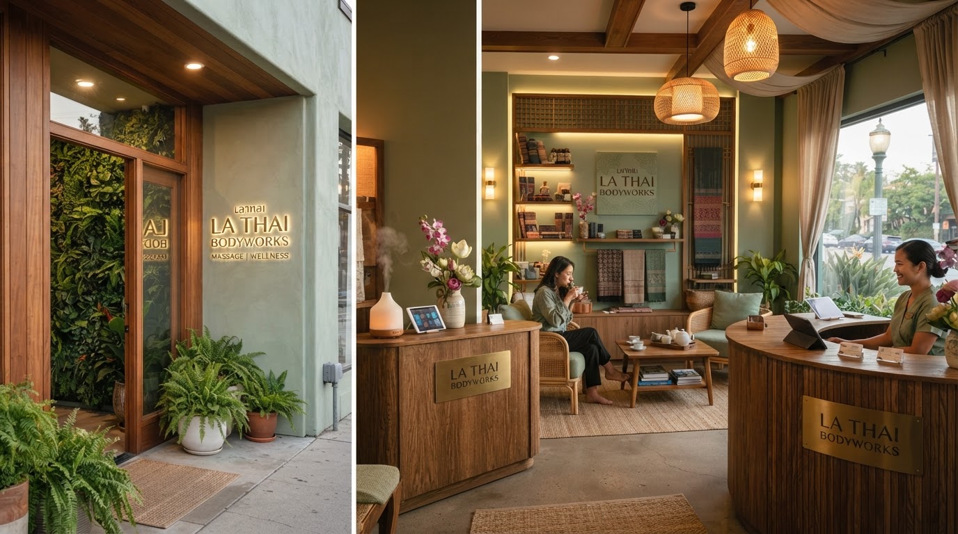 LA Thai Bodyworks peaceful massage environment in Silver Lake