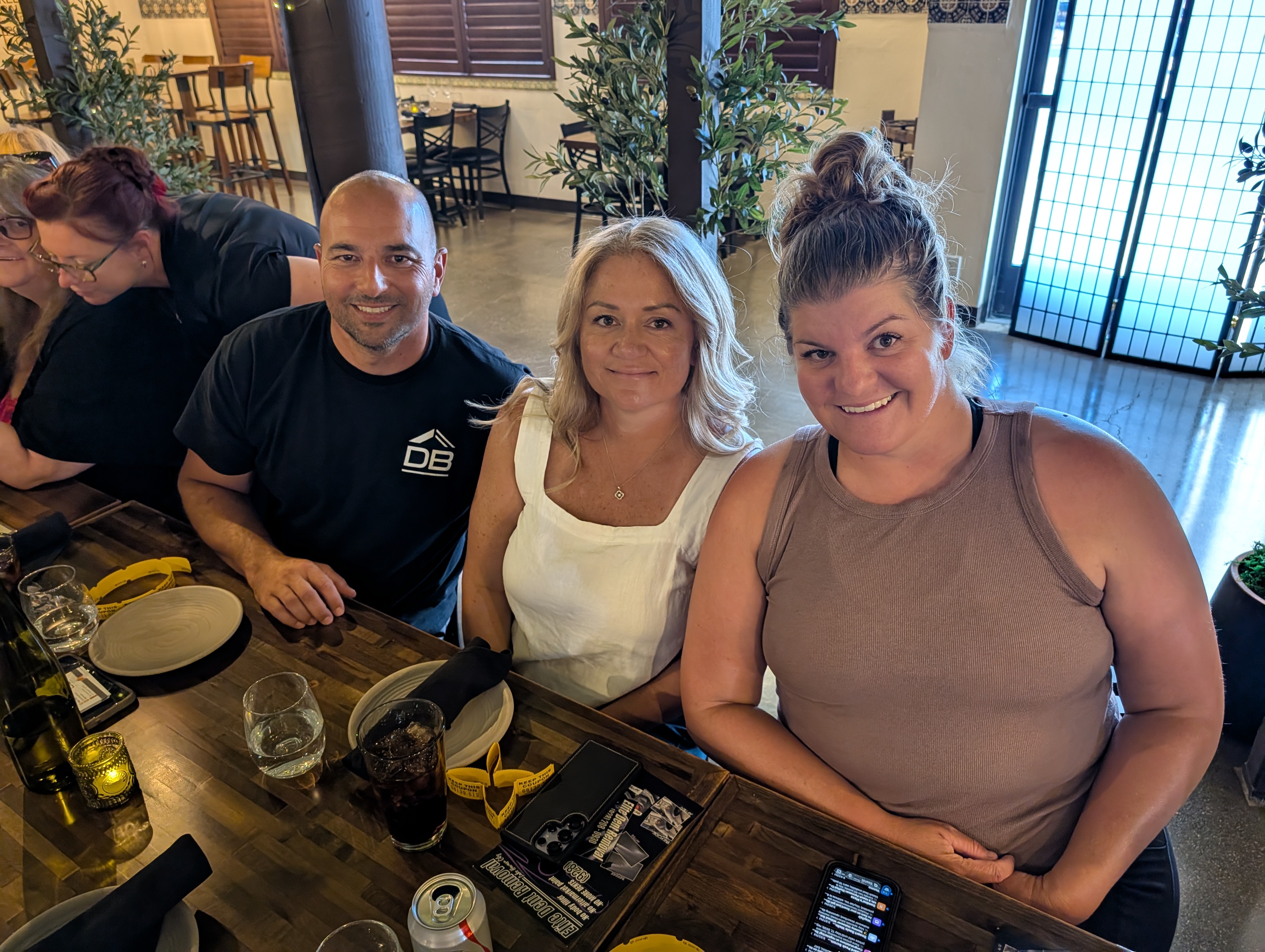 Club Members Connecting at Meeting Dinner