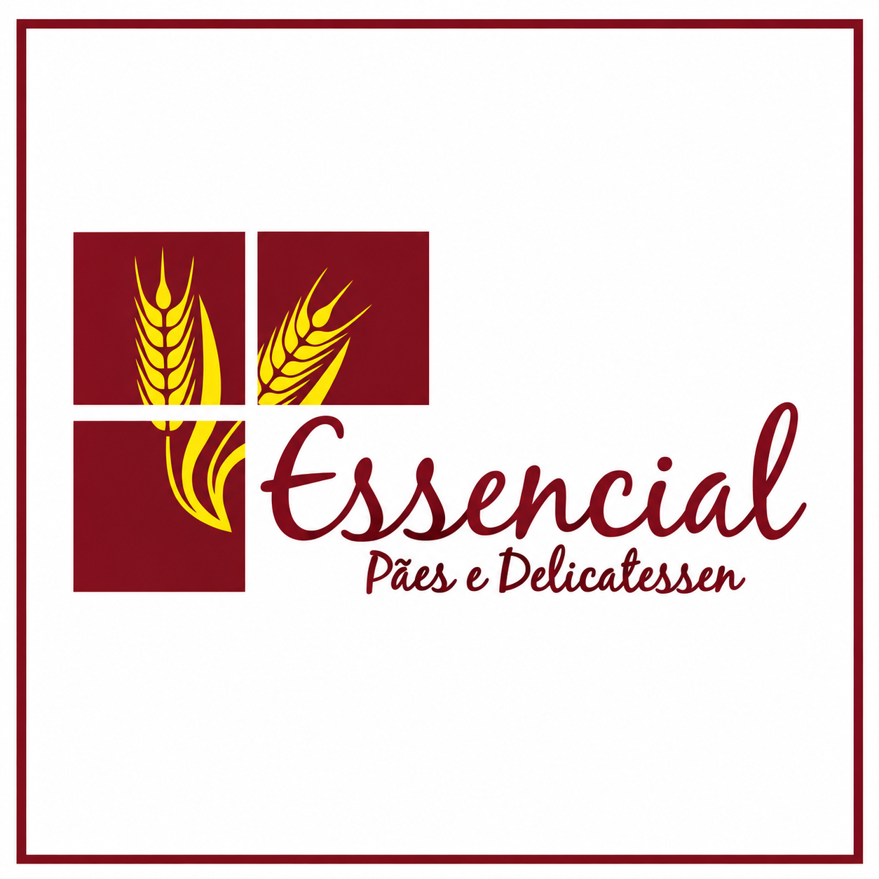 Logomarca Essencial Pães e Delicatessen