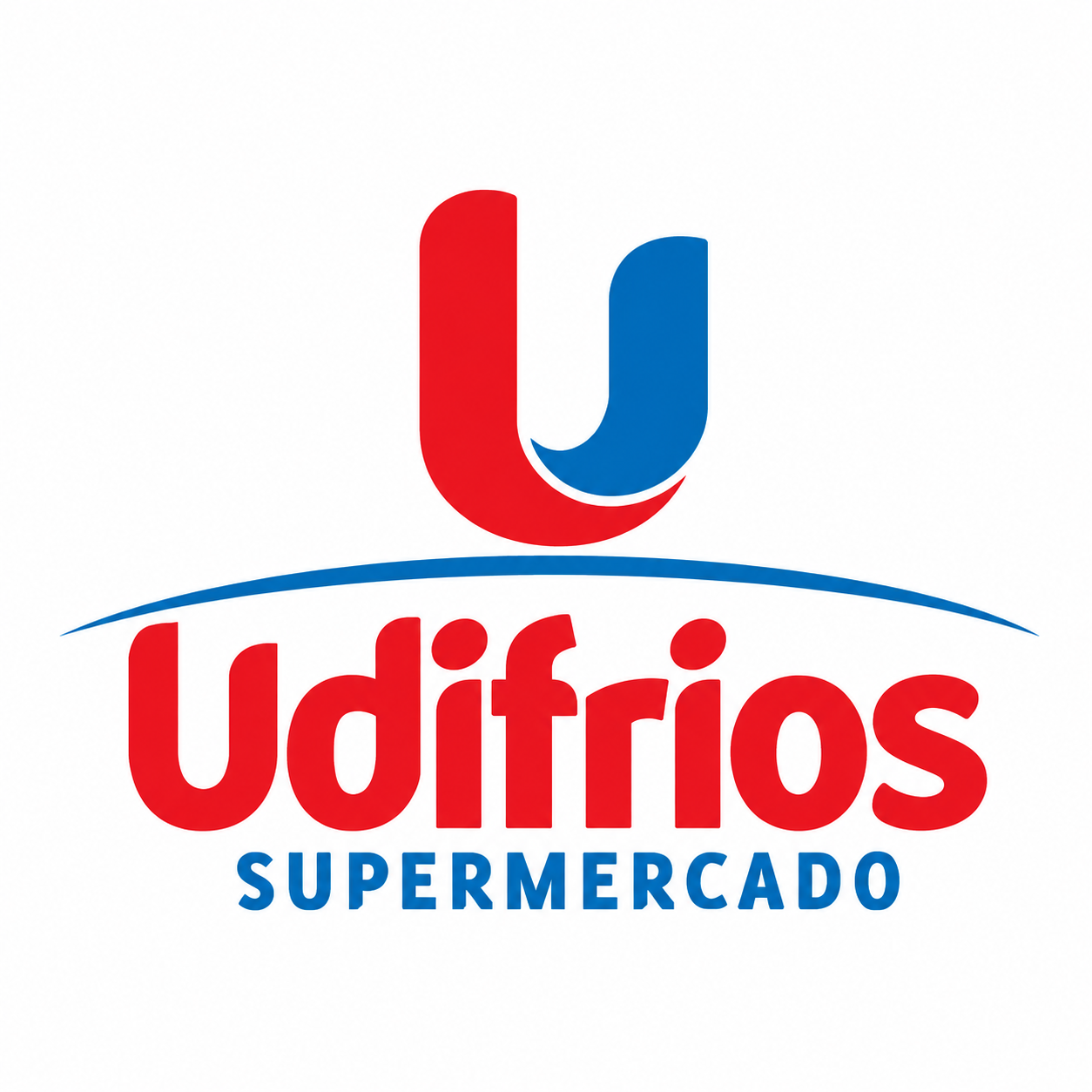Logomarca Udifrios Supermercado