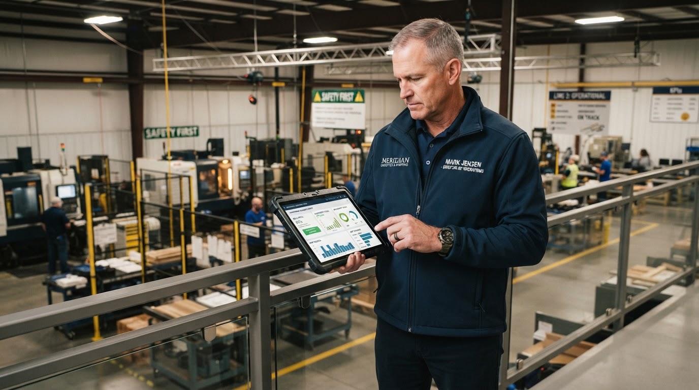Elite Recruiting & Consulting leadership reviewing operational metrics