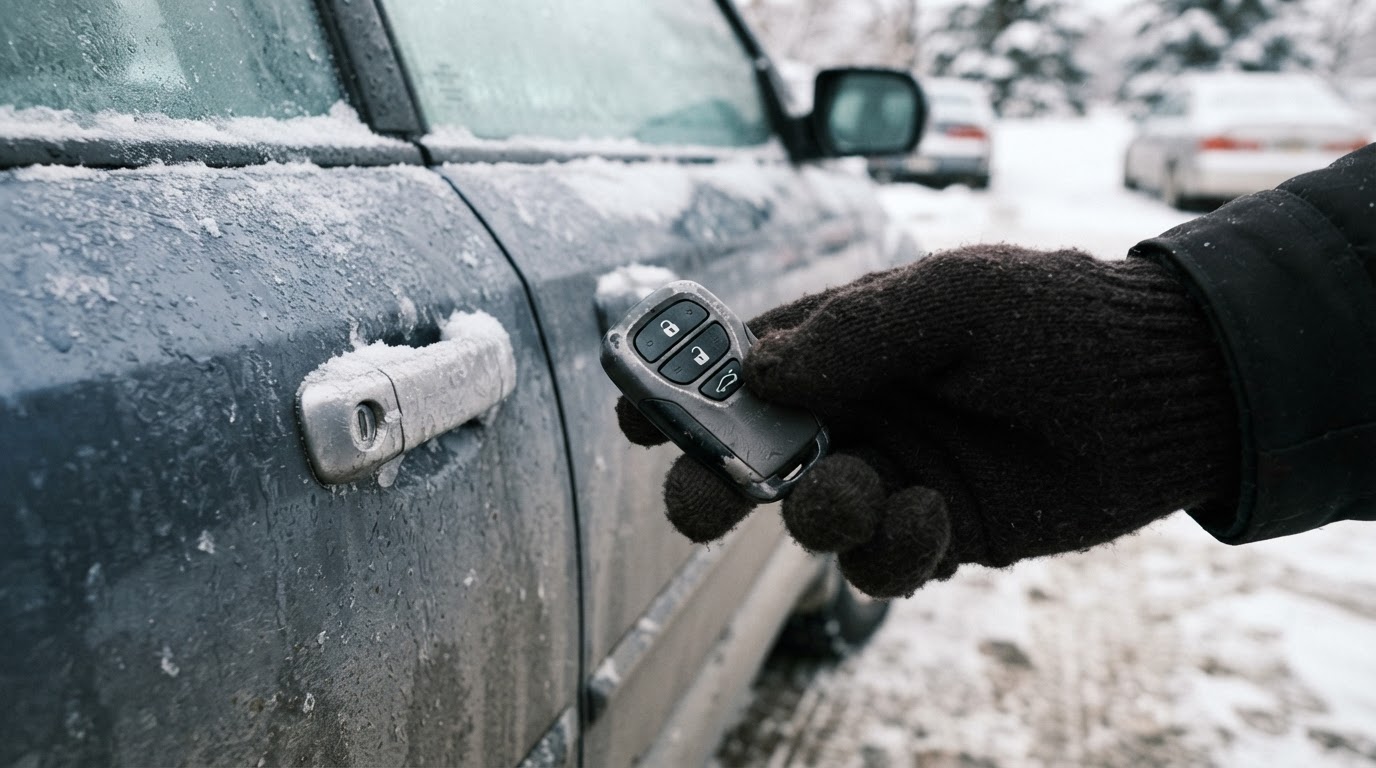 Car remote starter key fob