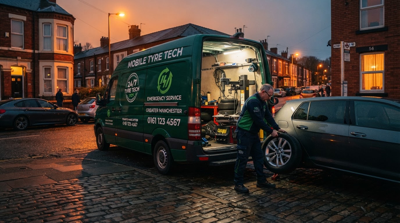 National365 mobile tyre fitting emergency van