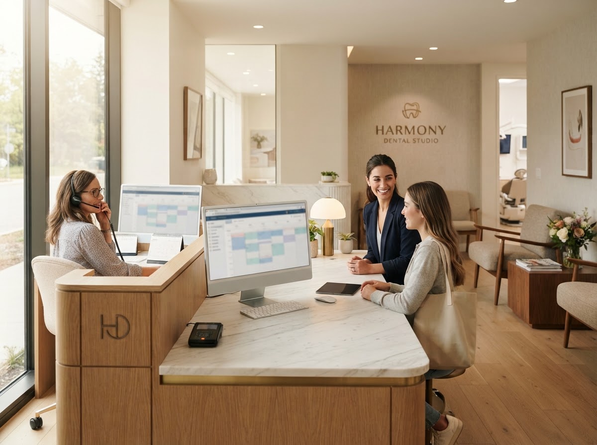 Home service dispatch coordinator managing incoming service requests