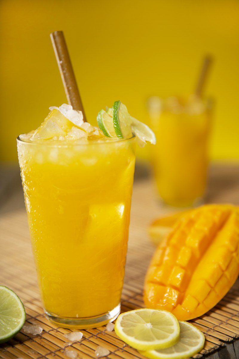 Mango Lassi w/ Poppings