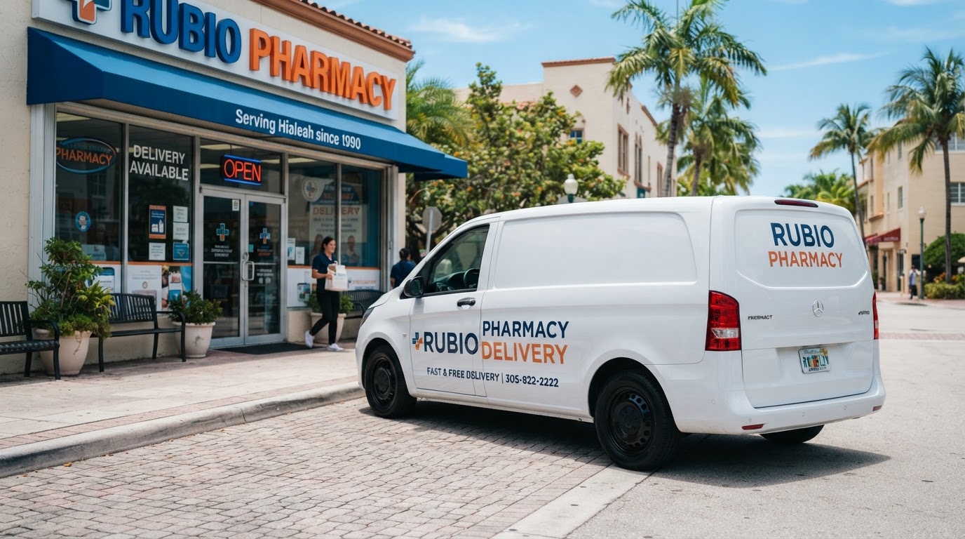 Flota Oficial de Delivery Rubio Pharmacy