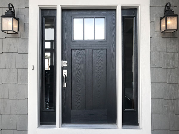 Entry door installation by Tap Remodeling