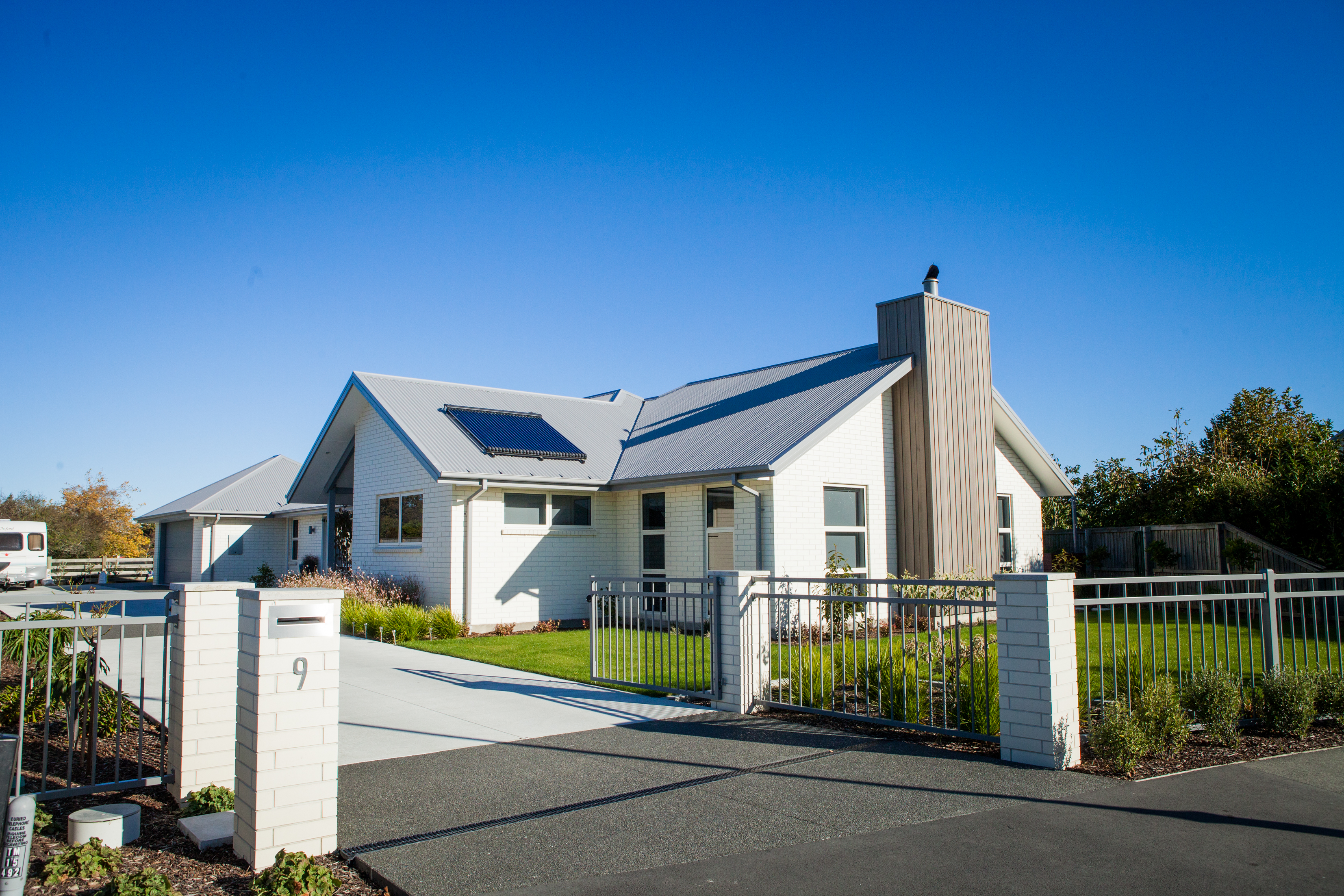 Seamless gutter installation by Tap Remodeling