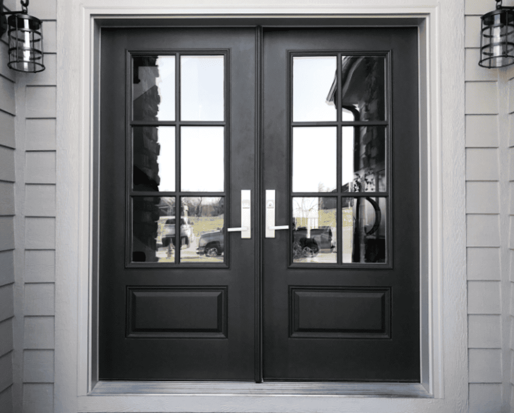Do you measure and install the security doors yourself?