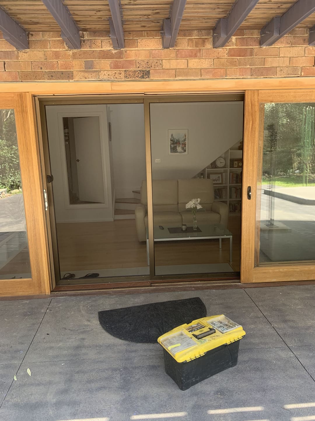 Can you fit a fly screen door to an existing frame?