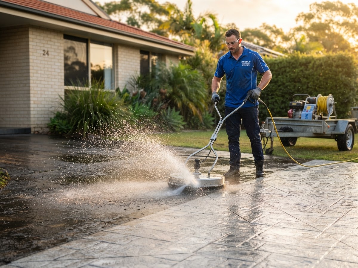 Wave Wash pressure cleaning service in Sydney