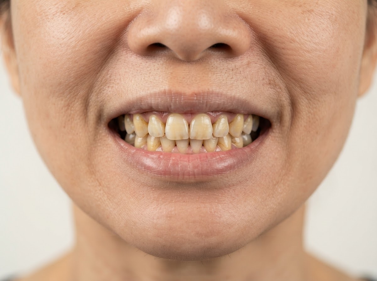 Teeth Whitening - before treatment