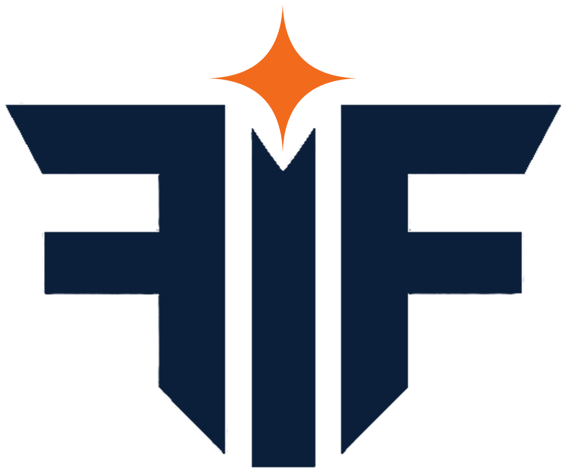 FIF Ignite logo — a glowing orange four-point star above the FIF monogram