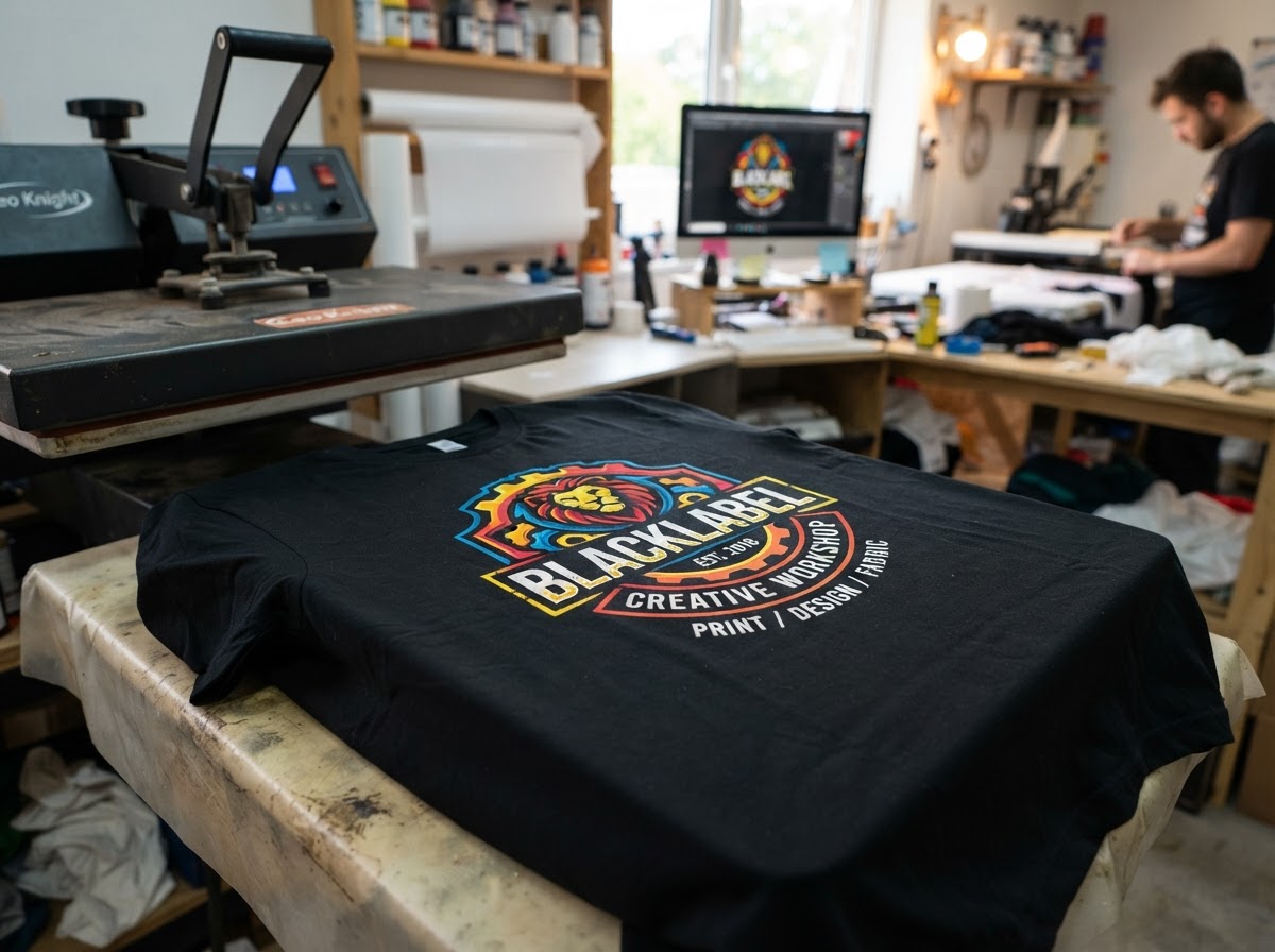 Camisetas técnicas con estampación DTF a todo color