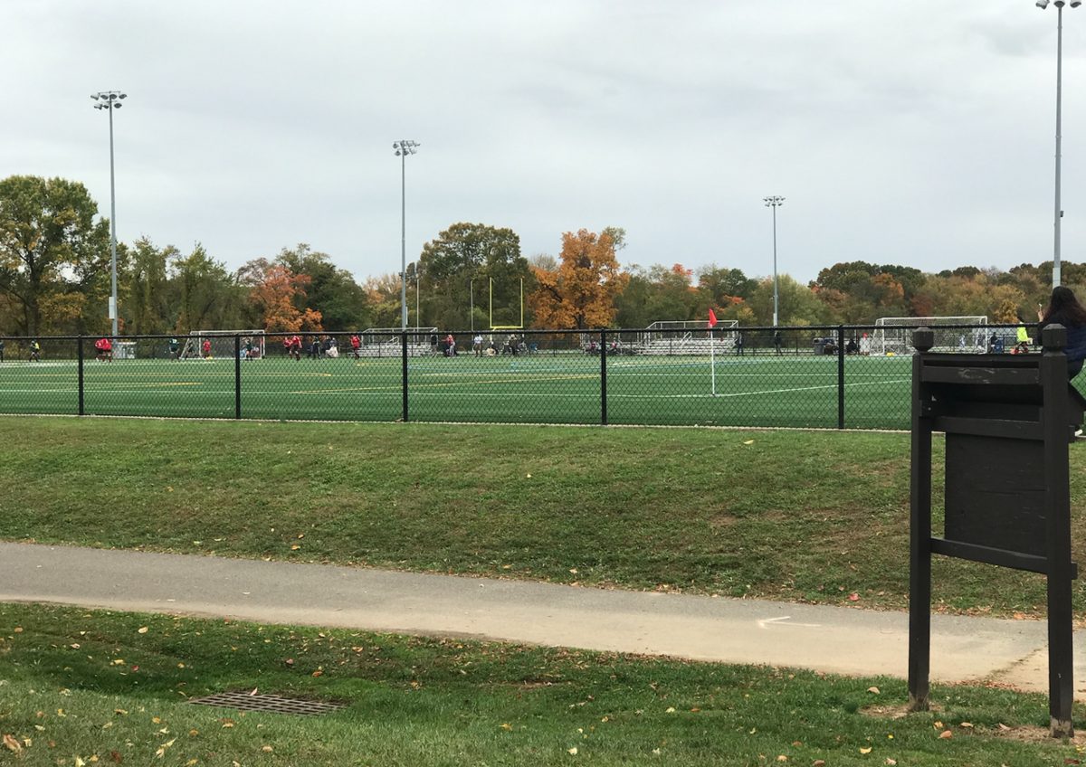 East Brunswick athletic fields and school sports facility