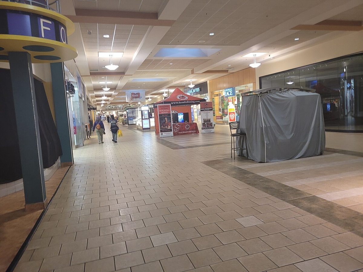 Brunswick Square Mall interior and shopping promenade