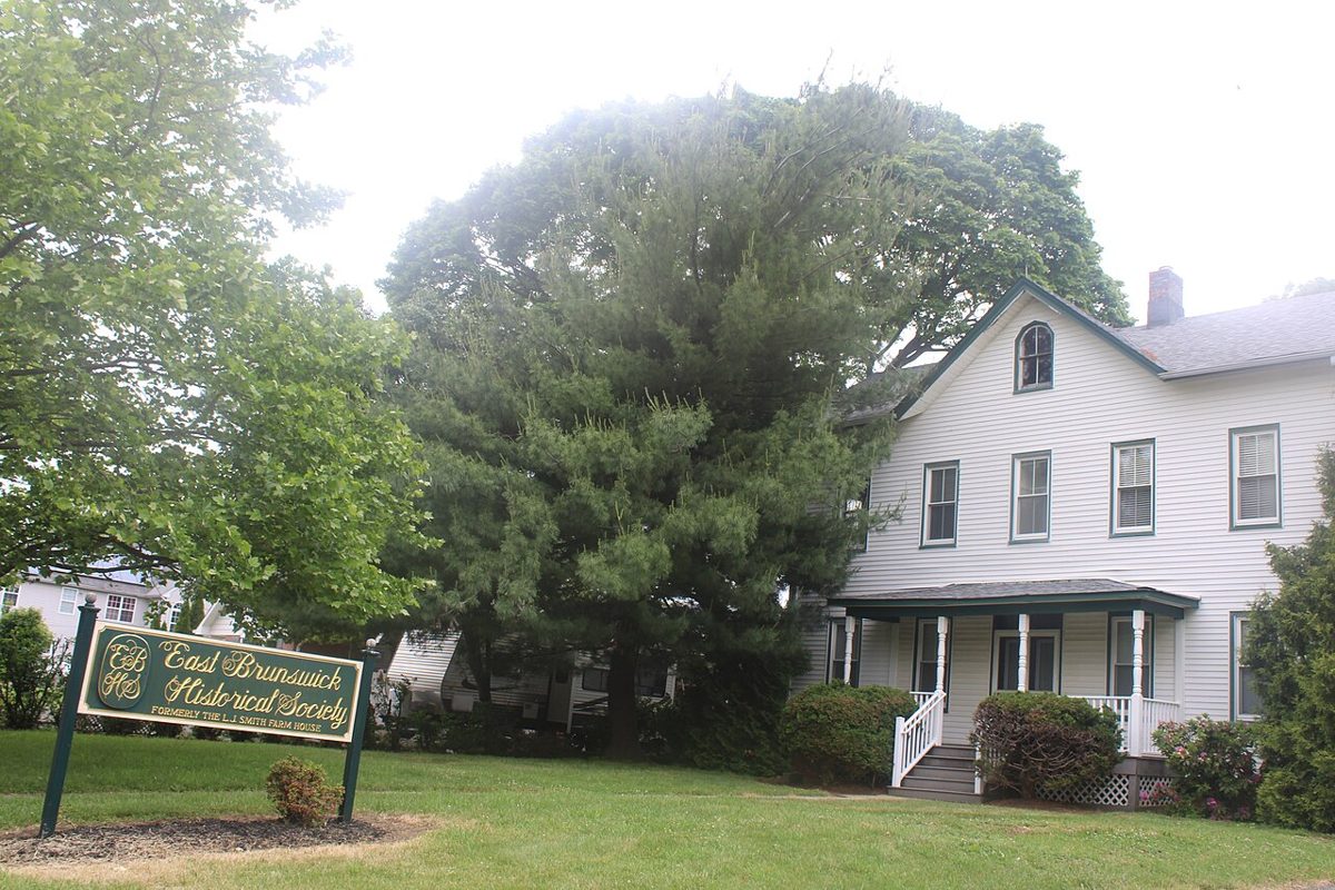 East Brunswick Historical Society and preserved historic home