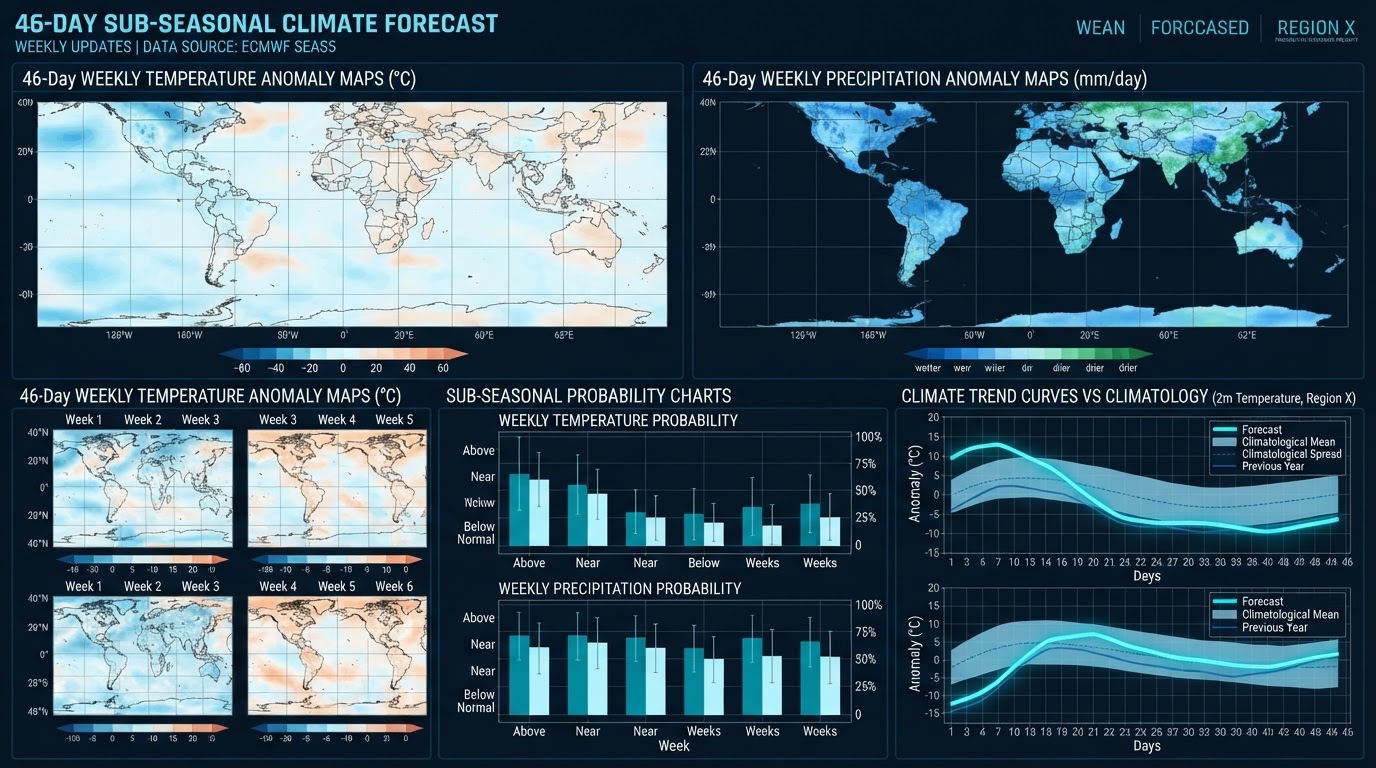 Tendenze meteorologiche stagionali