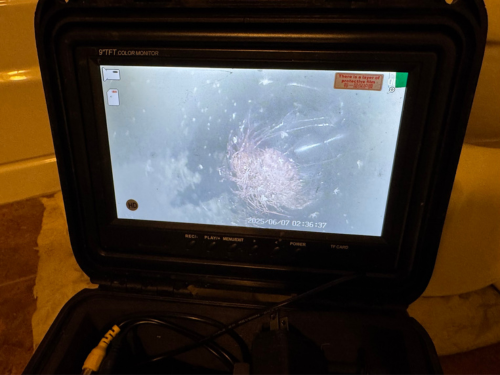 Sewer Camera Inspection installation in Loomis