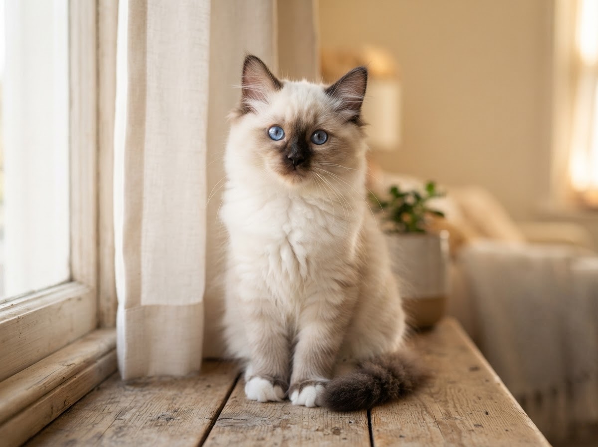 Ragdoll kitten