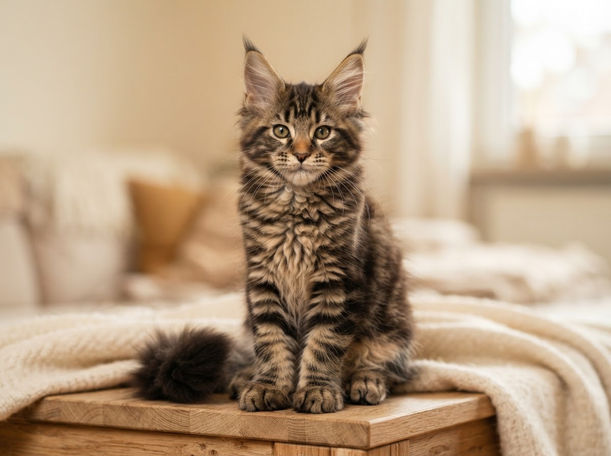 Maine Coon kitten