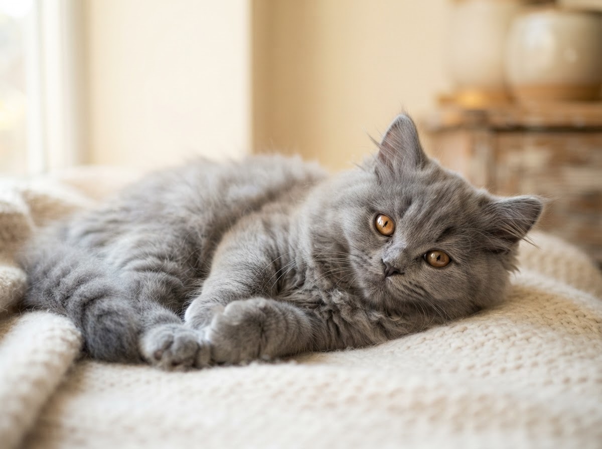 British Longhair kitten