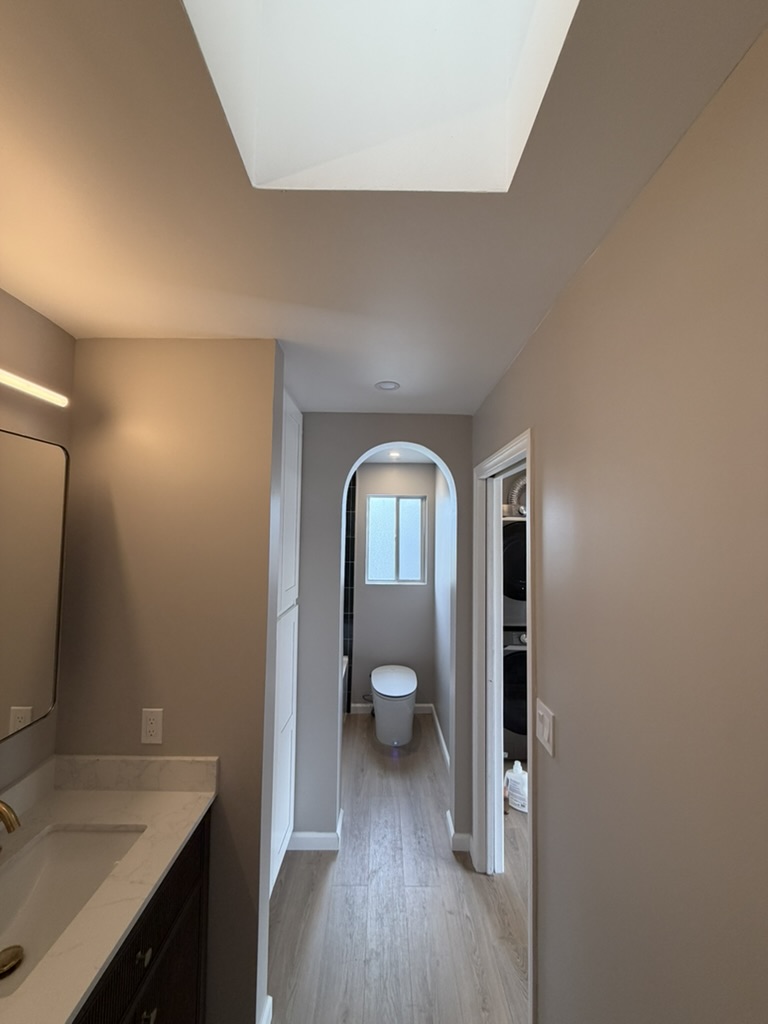 After Smith arch pocket door