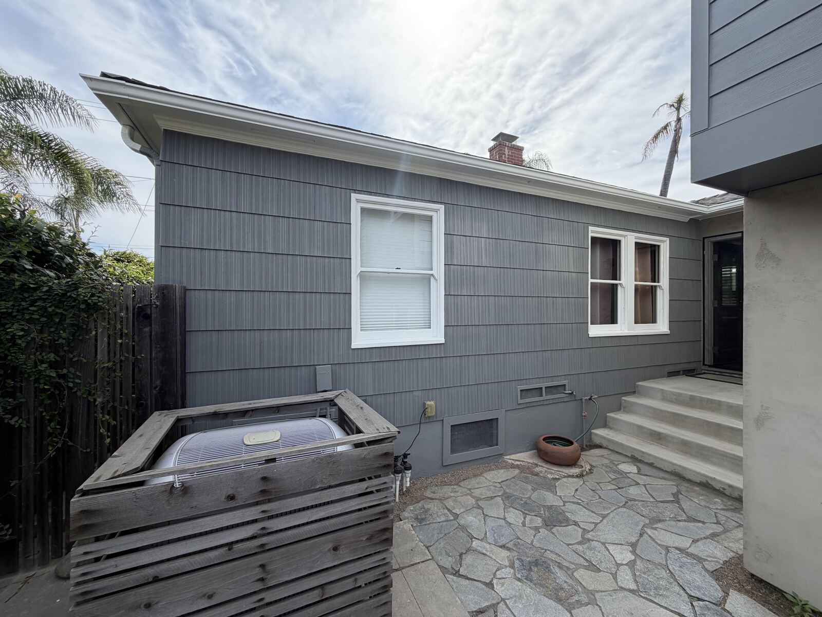 After Siding renovation and paint