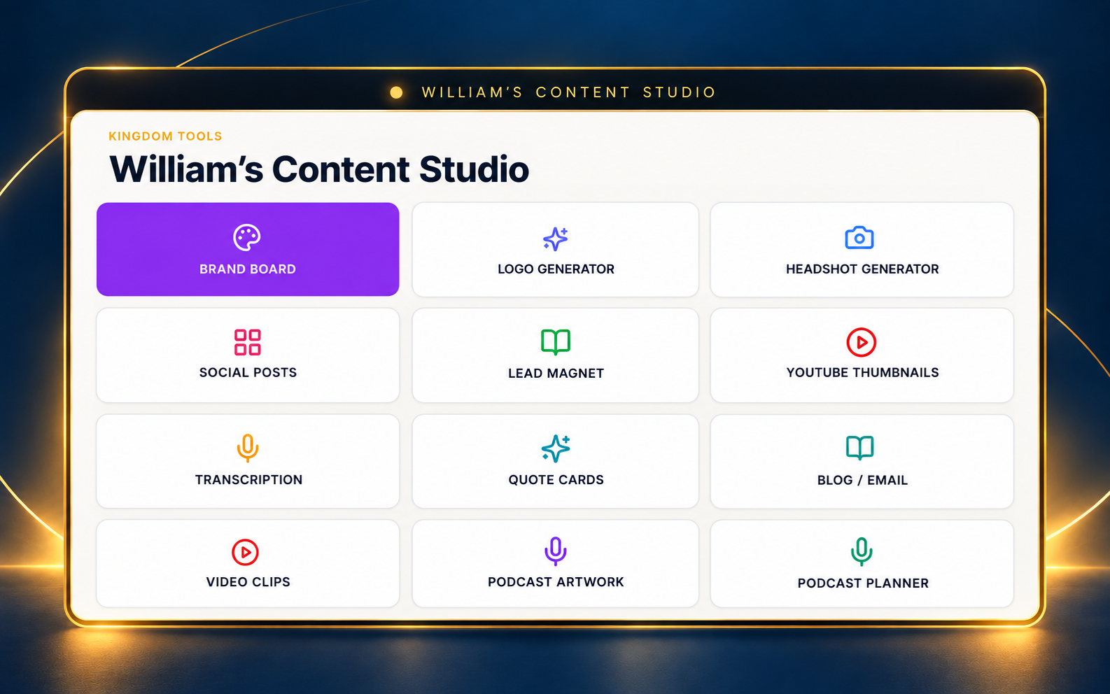 The AI Content Studio