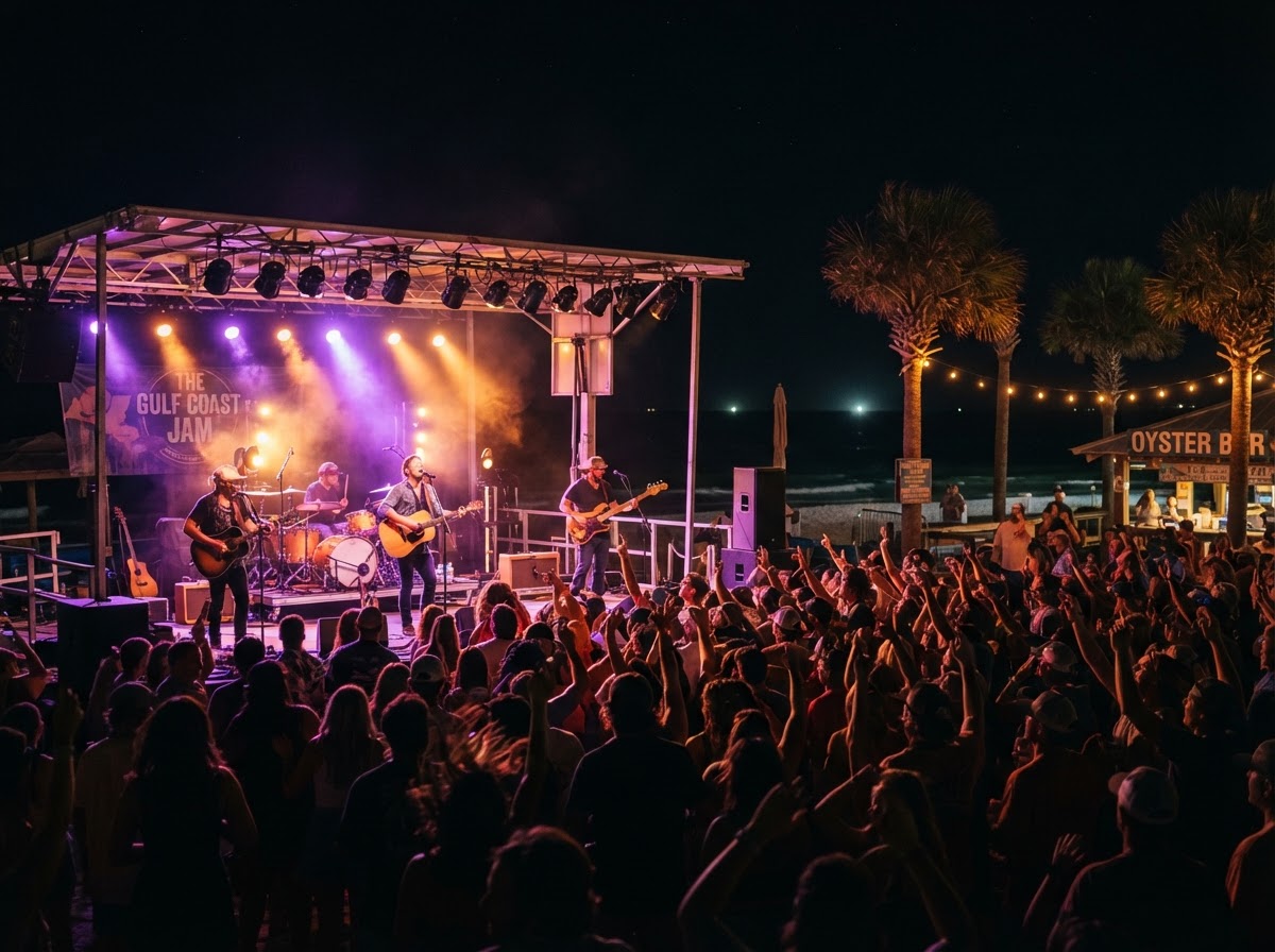 Where the Night Lives on the Gulf Coast