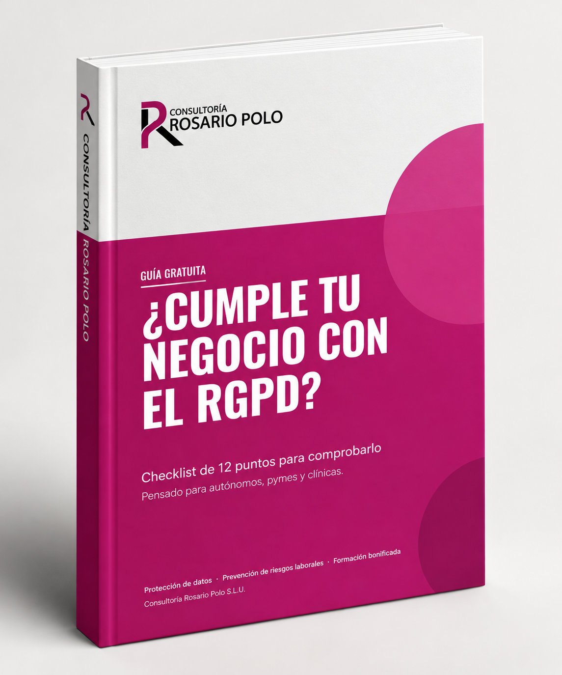 Checklist RGPD — ¿Cumple tu negocio con el RGPD? — Consultoría Rosario Polo