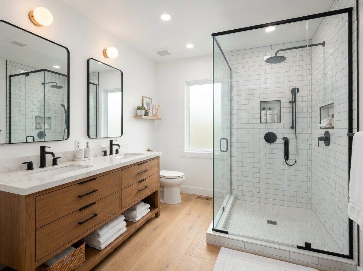 Luxury Bathroom Remodeling in Edmond, OK by Done By Friday