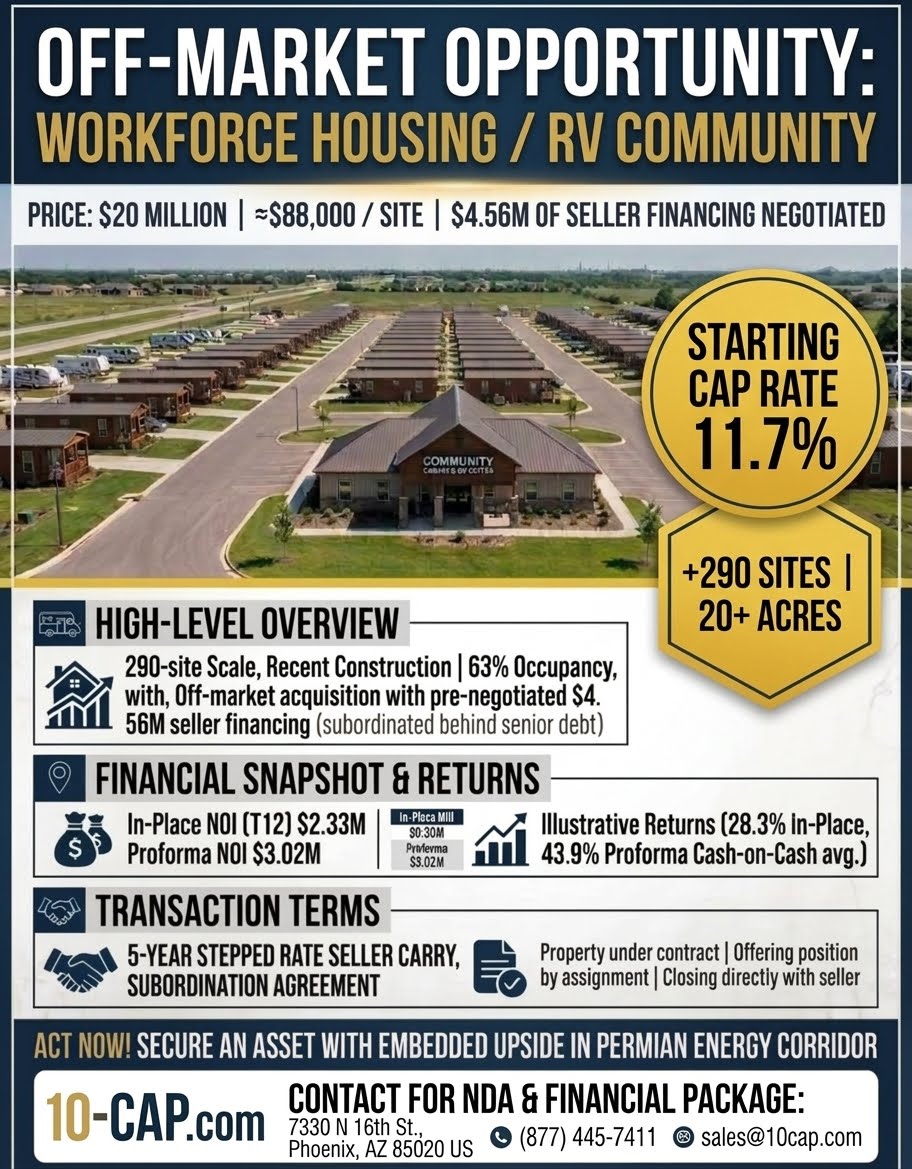 Workforce Housing / RV Community