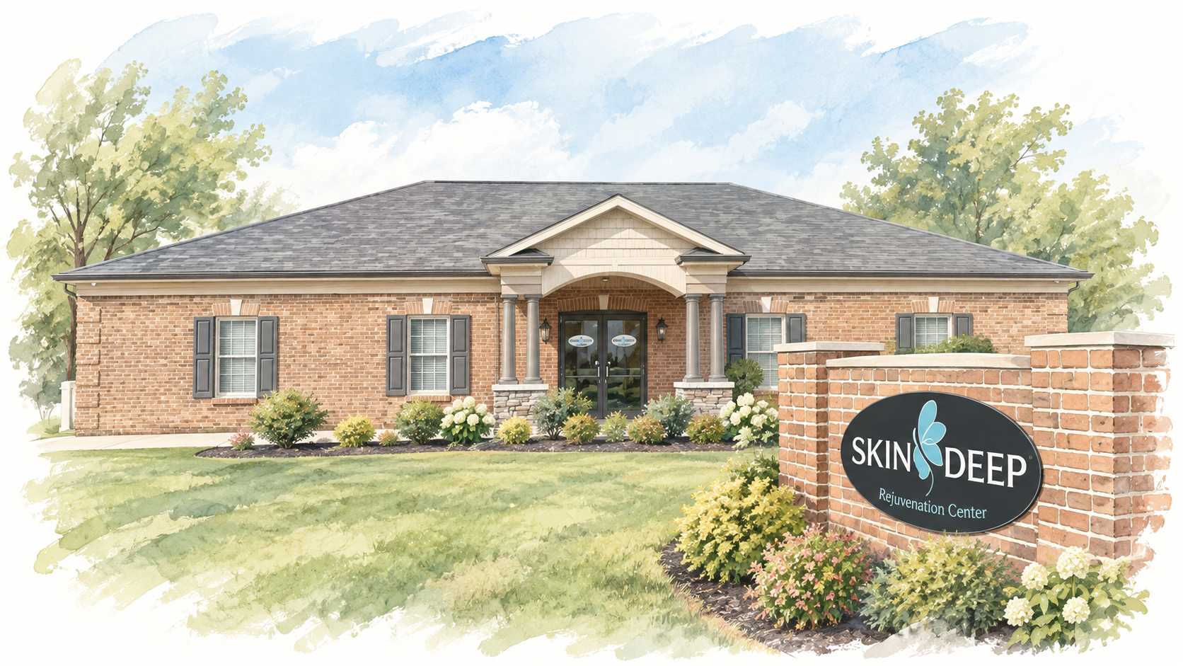Skin Deep Rejuvenation Center building in Bardstown, KY