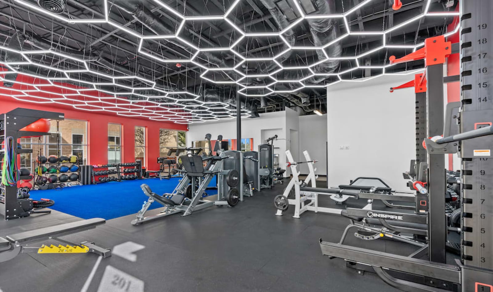 Inside the 4F Coaching personal training facility in Graham, WA