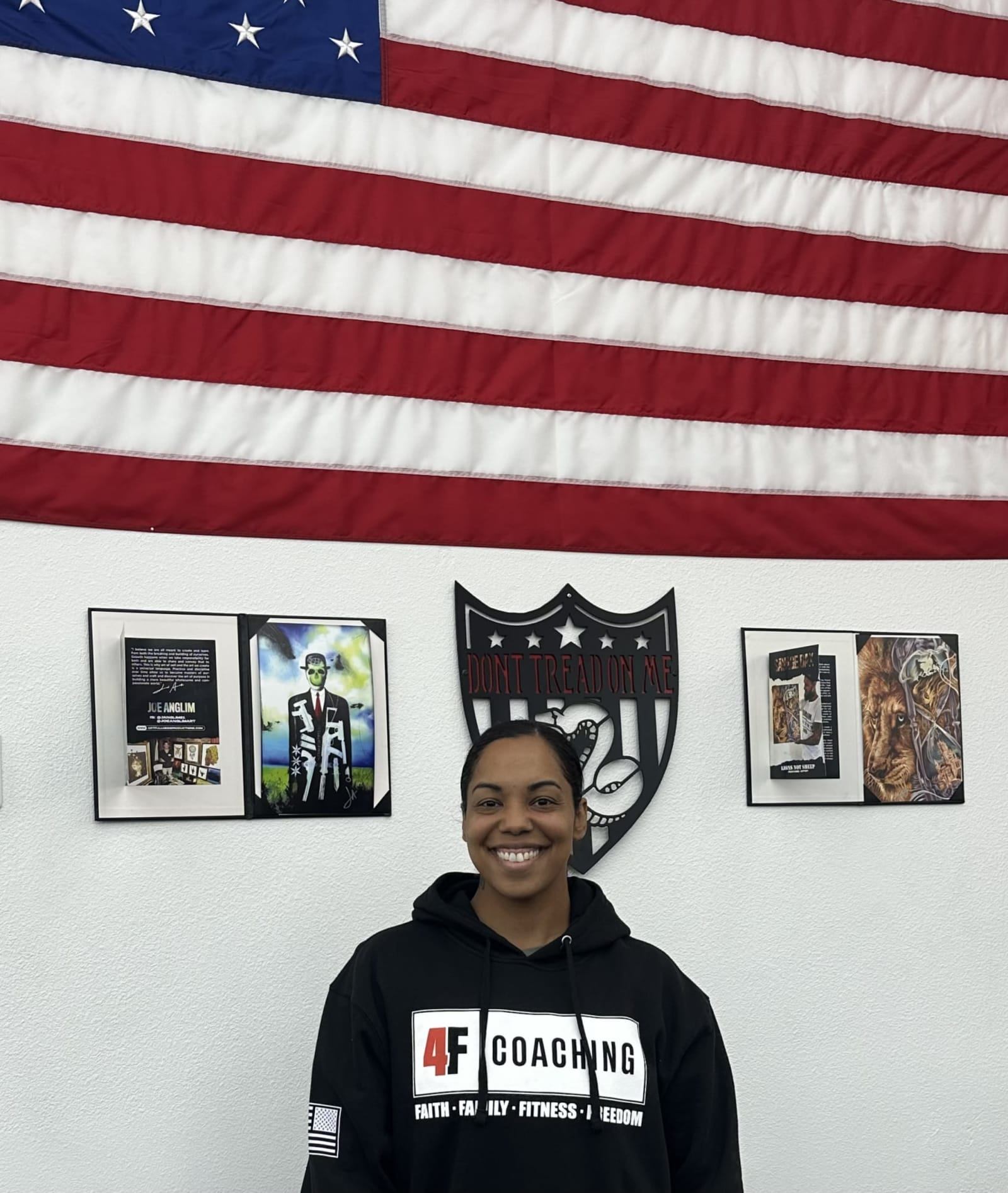 Coach Miracle, strength and boxing coach at 4F Coaching in Graham, WA