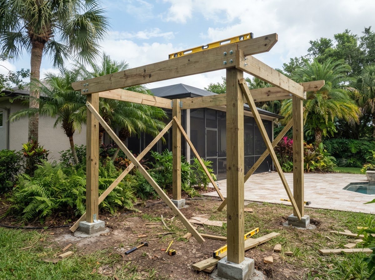 Gazebo & Pergola Assembly project photo 1