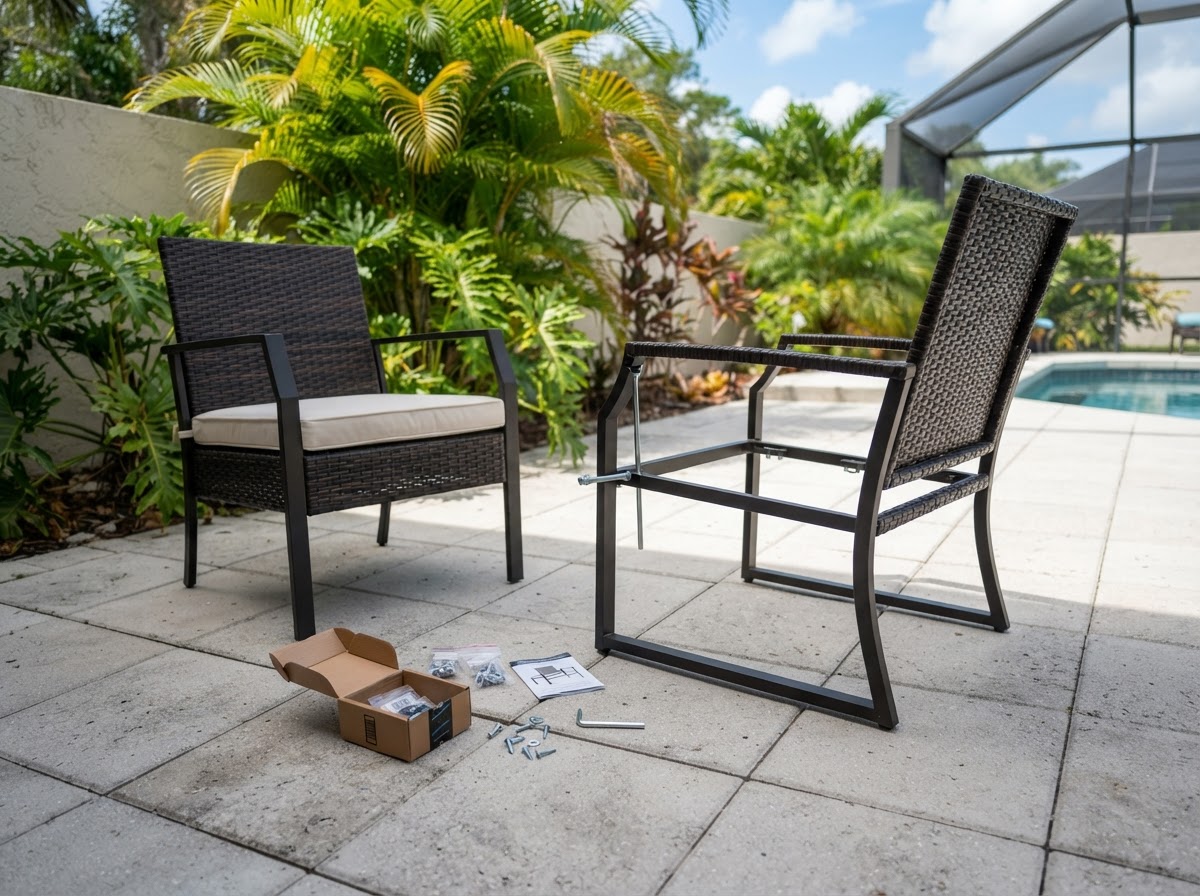 Patio Furniture Assembly project photo 1